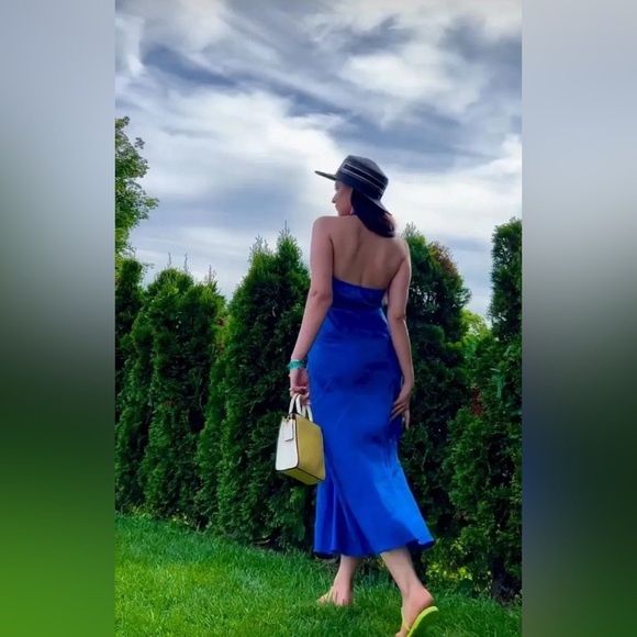 🔥🔥Zara Linen blend halter dress - Picture 5 of 7